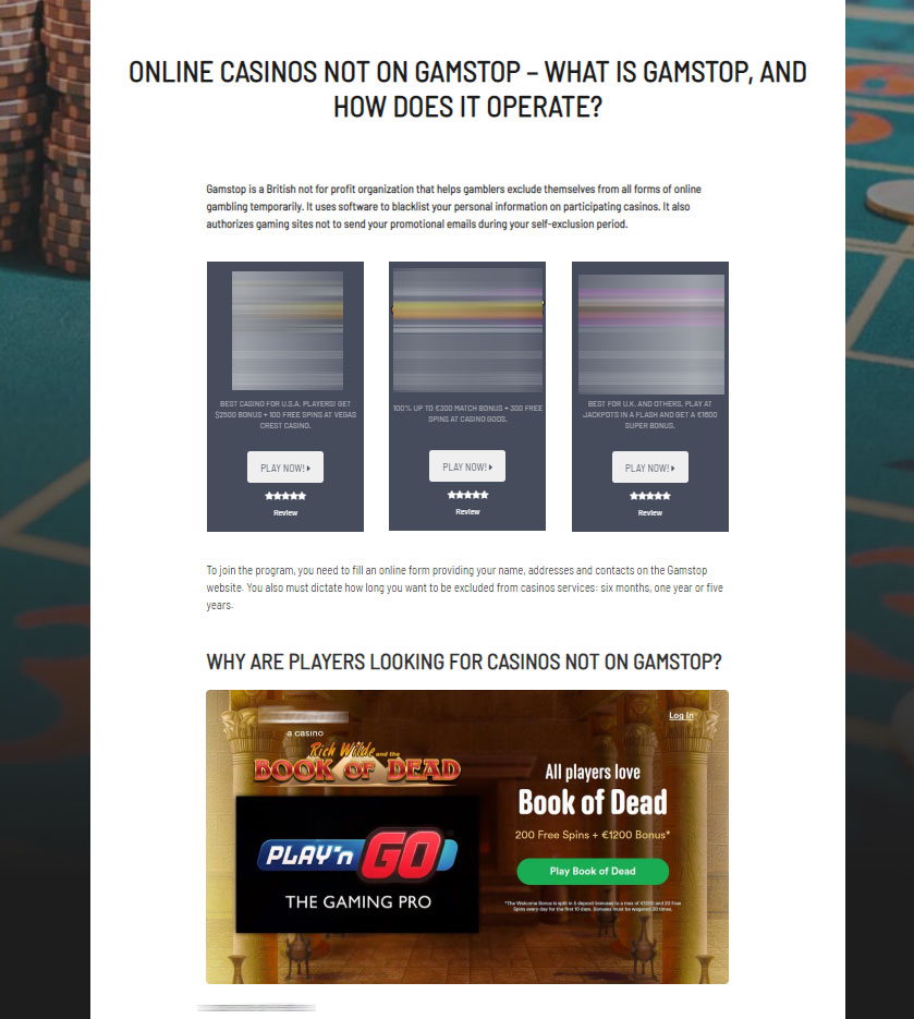 Affiliates promoting to self excluded players (AGAIN!)